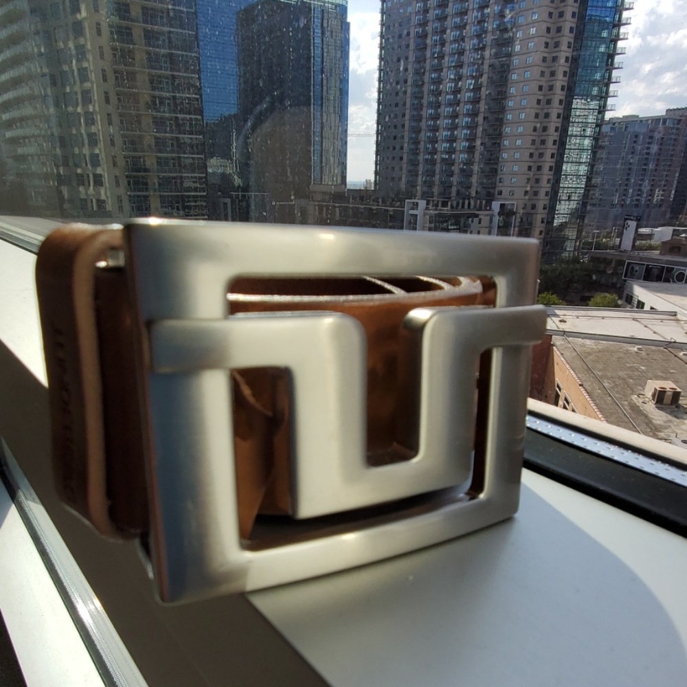 J. Lindeberg leather Belt